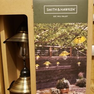 Smith & Hawken LED string lights bronze accent set of 3 boxes NEW
